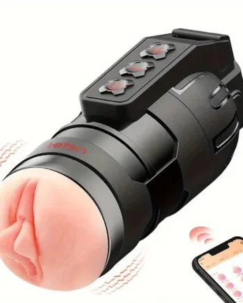 10 Hip Shakes 10 Vibration Interactive Voice Auto Masturbator