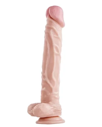 10 Inch Realistic Dildo with Balls