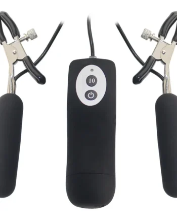 10-Function Vibrating Nipple Clamp Stimulators