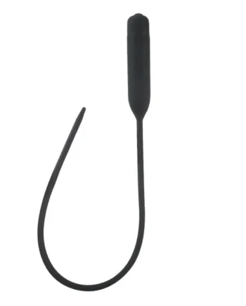 10-Speed Silicone Vibrating Urethral Sound - Long