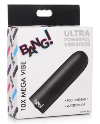 10x Mega Vibrator - Black