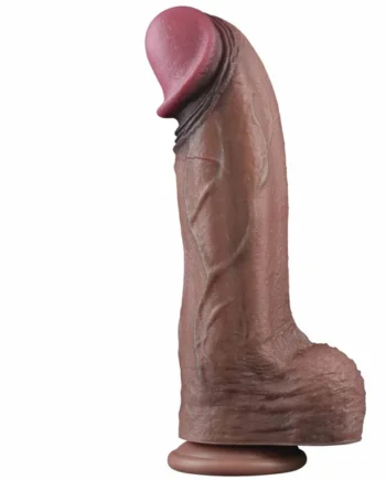 13" Huge Thick XXXL Dual Density Silicone Realistic Dildo with Hyper-Realistic Veins