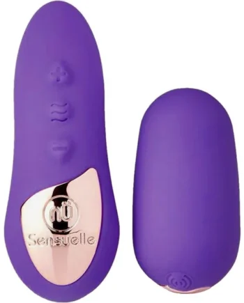 15-Function Remote Control Waterproof Vibrating Petite Egg By Nu Sensuelle - Purple