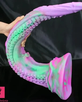 18.35in 18.97in 23.62in Silicone Long Huge Tentacle Soft Female Thick Dildo