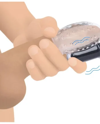 28x Rechargeable Penis Head Teaser With Remote Control