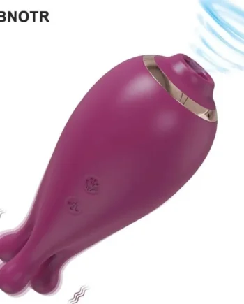 2-in-1 Clit Sucker & Vacuum Stimulator: Powerful Vibrator for Women