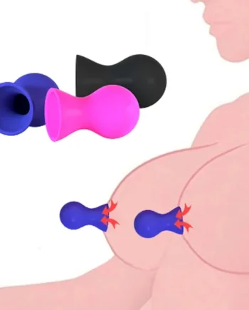 2Pcs Nipple Pumps Suction Cup