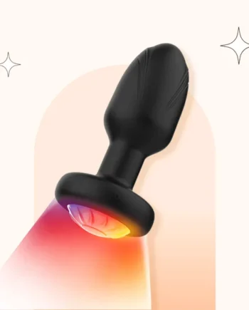 360 DEGREE Twist LIGHT UP Led Anal Plug