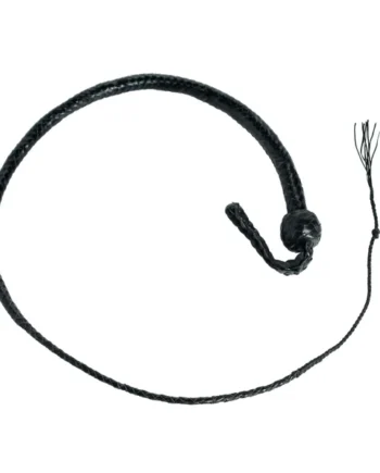 3 Foot Snakewhip 12 Plait - Black