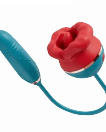 3 In1 Big Mouth Sucking Tongue Licking Vibrator & Thrusting Bullet Vibrator