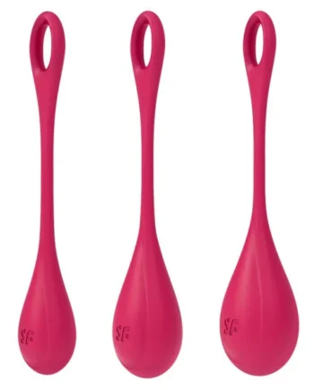 3 Pelvic Floor Ball Pack Yoni Power 1 Red