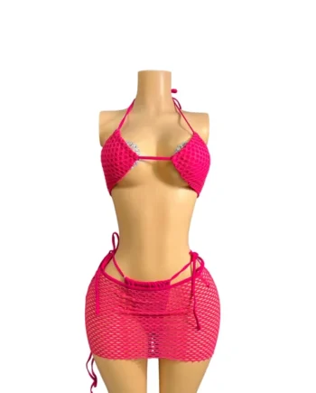 3 Piece Swimsuit Set - 001