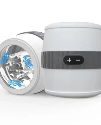 3D 3X7 Vibrating Modes Two-Way Pumping Male Penis Masturbator