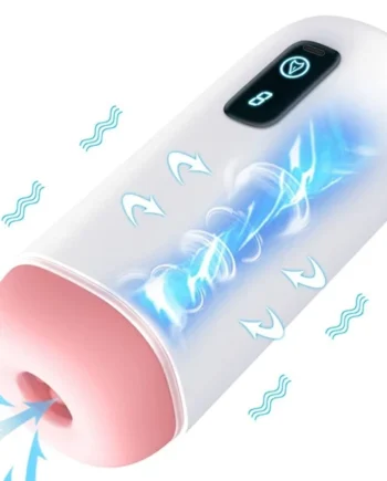 3D Textured Sucking Male Masturbators Automatic Blowjob Vibrator for Men Oral Sex Masturbation Toys