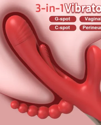 3-in-1 Flapping Clit Vibrator