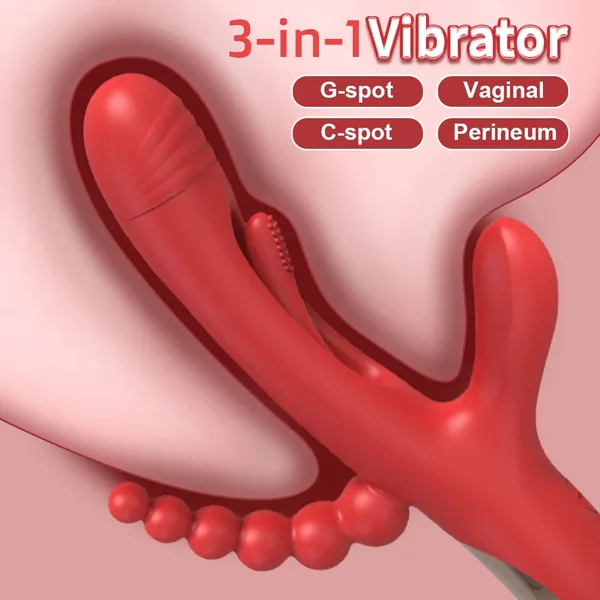 3-in-1 Flapping Clit Vibrator
