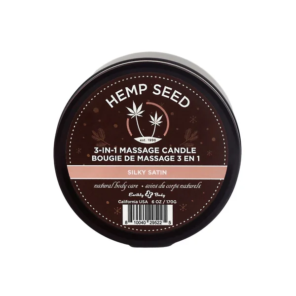 3-in-1 Massage Candle - 6 Oz. - Silky Satin