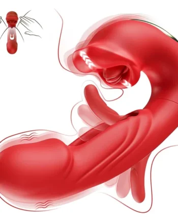 3in1 Mouth Slap Lick and Tongue Vibrator