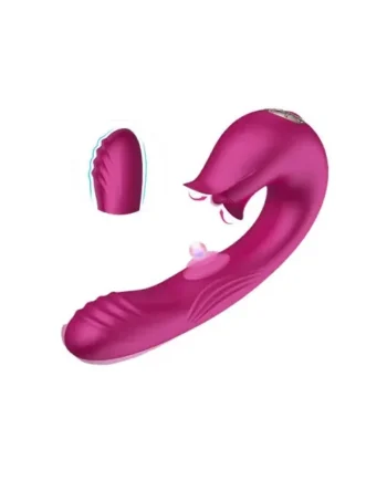 3-in-1 Nipple Clitoral Suction Vibrator with G-Spot Stimulator