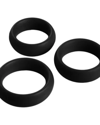 3pc Silicone Cock Ring Set