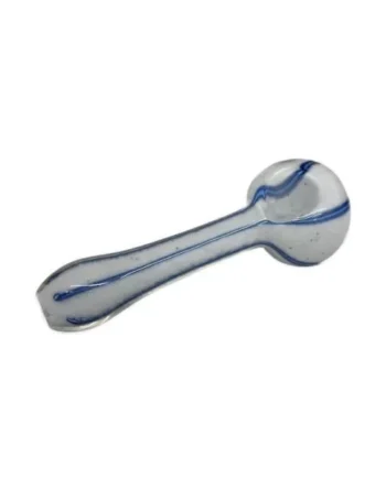 4.5in Filled Colored Hand pipe Striped
