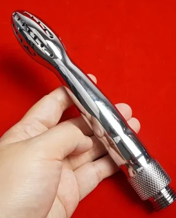 48 Holes Aluminum Enema Shower Nozzle Cleaner Rinse Vaginal Cleaning