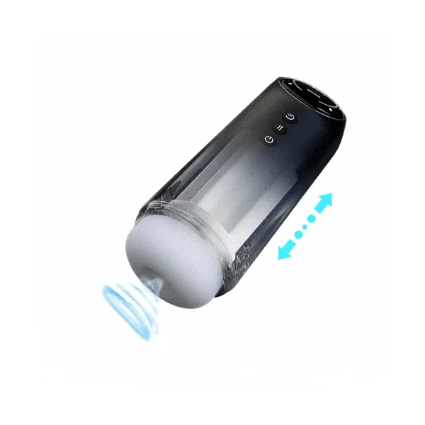 4 Frequency Retractable Sucking Heated Male Masturbator