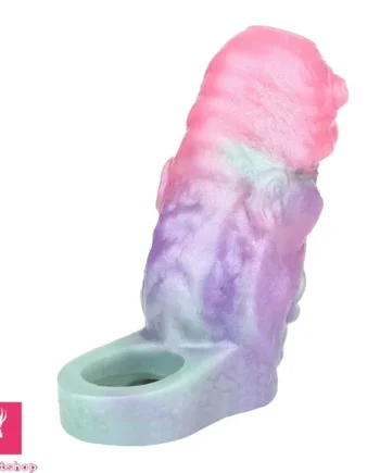 5.03in Velvet Pulse SHAZ-3019 Fantasy Hollow Dildo Sleeve Cock Extension