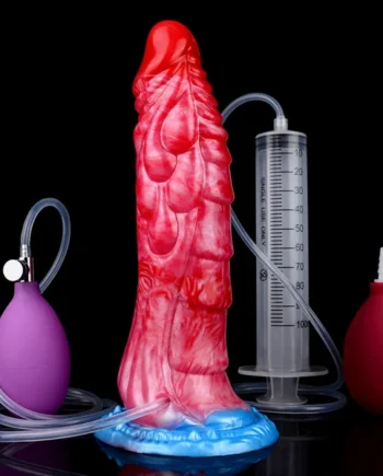 5248Inflatable monster Squirting dildo Anal Sex toys for women and men