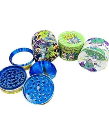 55mm Grinder 4 Piece Character Design