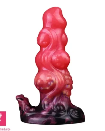 5.91in Fantasy Silicone Soft Odd Dildo Durable Construction Cock Sex
