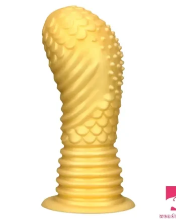 6.1in 8.46in 10.43in Soft Real Silicone Thick Fantasy Butt Plug Dildo