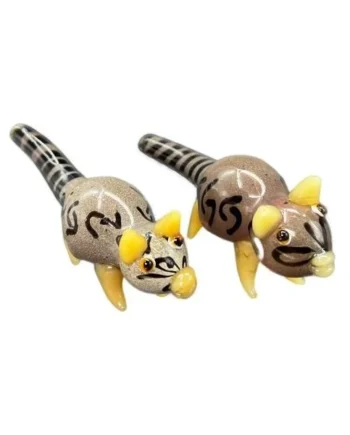 6.5in Long Raccoon Hand Pipe