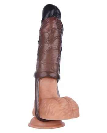 6.7in Vibrating Penis Extender Male Sex Toy For Men