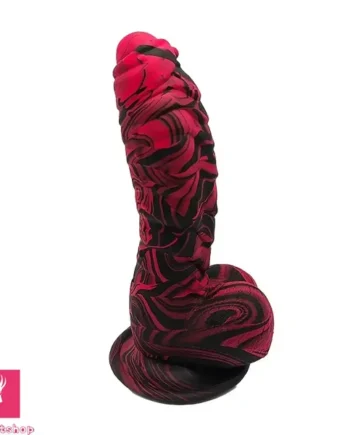 7.08in Caterpillar Scale Realistic Uncut Fantasy Dildo Female Clit Masturbator