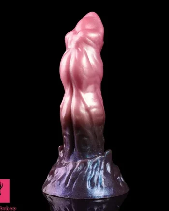 7.71in Dual Density Silicone Odd Dildo Adult Masturbation Pleasure Cock