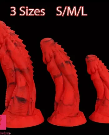7.87in 9.84in 11.81in Dragon Silicone Monster Soft Big Dildo For Women