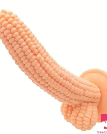 7.9in Real Vegetable Corn Dildo For Women Vaginal Sex Toy Pleasure