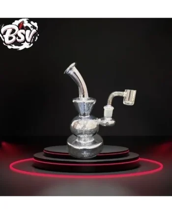 7″ Inch Rig WIth Bottom Perc Amazing Colors Water Pipe