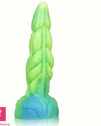 8.07in Liquid Silicone Soft Big Monster Dildo Clit Dilator Masturbator