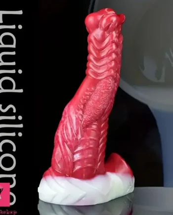 8.15in 9.29in 10.63in Soft Silicone Thick Fantasy Monster Orgasm Dildo
