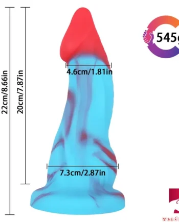 8.66in Arctic Penguin Animal Thick Dildo For Women Men Fucking