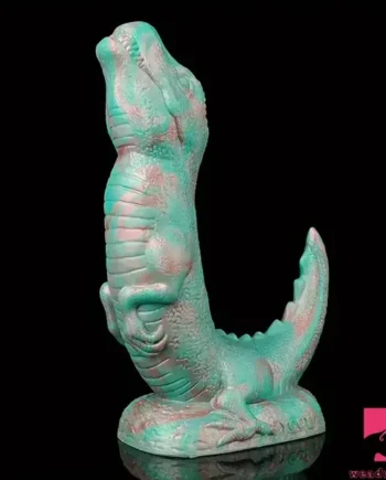 8.66in Fantasy Animal Dinosaur Monster Silicone Thick Soft Dildo For Sex