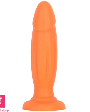 8.85in Eggless Female Masturbator Silicone Soft Dildo For Women Couples