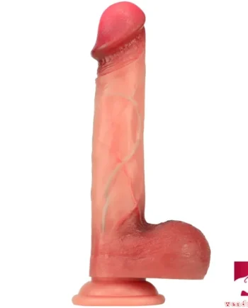 9.17in Real Feeling Flesh Penis Dildo For Women Lesbian Toy