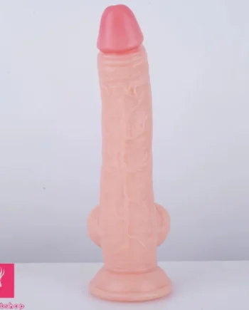 9.45in Flesh Realistic Big Soft Dildo Erotic Suction Cup Adult Anal Sex Toy