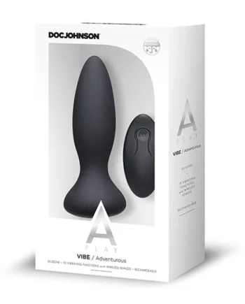 A Play Rechargeable Silicone Adventurous Anal Plug