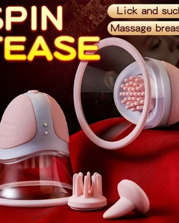 AAV Tongue Licking Sucking Massager Vibrator Perfect Couple Sex Toy