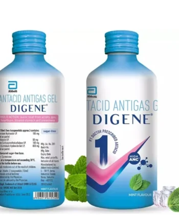 ABBOTT DIGENE GEL ACIDITY & GAS RELIEF SYRUP (200ml) MINT FLAVOUR