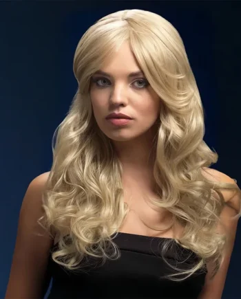 Abell'a Golden Girl 55cm Curly Synthetic Wig